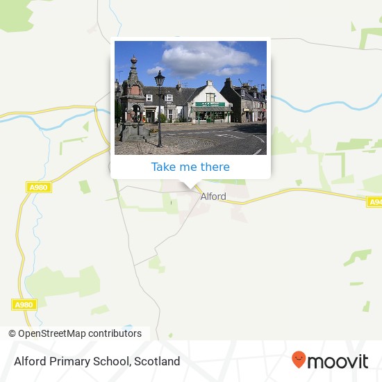 Alford Primary School map