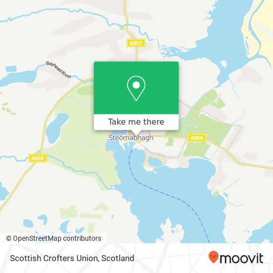 Scottish Crofters Union map