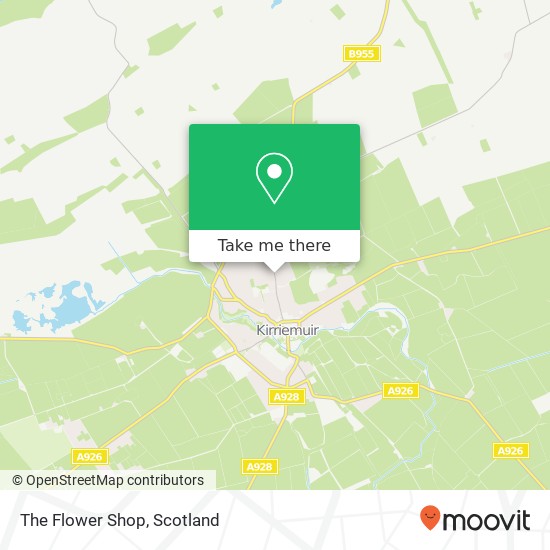 The Flower Shop map