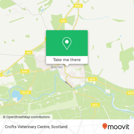 Crofts Veterinary Centre map