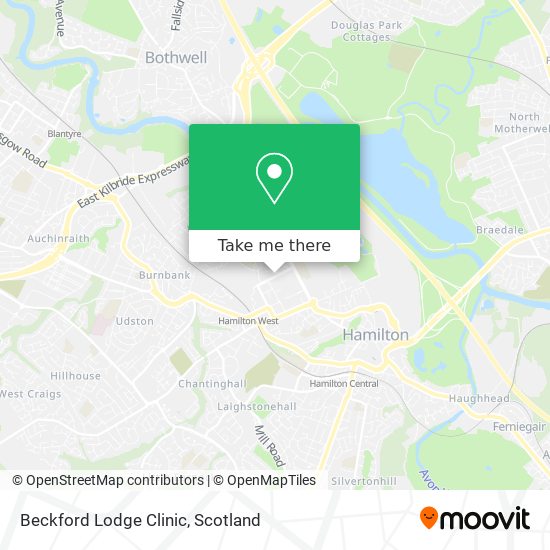 Beckford Lodge Clinic map