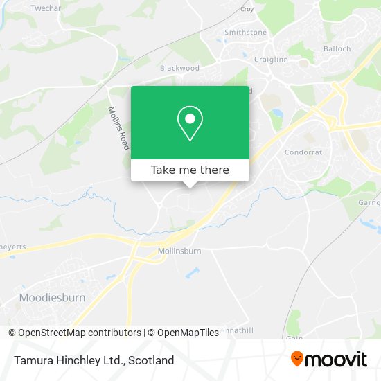 Tamura Hinchley Ltd. map
