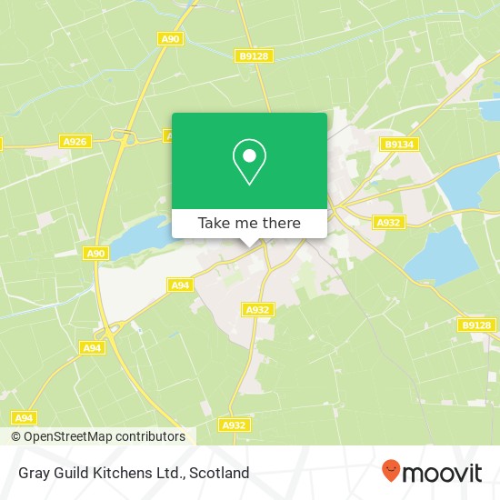 Gray Guild Kitchens Ltd. map