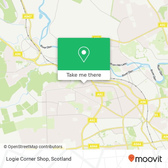 Logie Corner Shop map