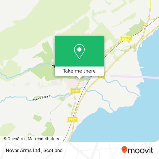 Novar Arms Ltd. map