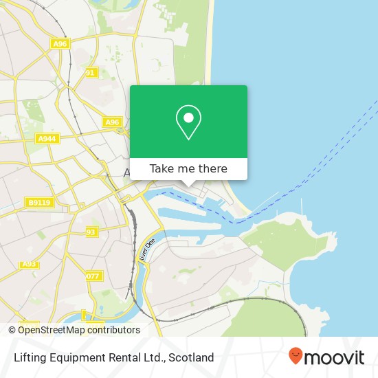 Lifting Equipment Rental Ltd. map