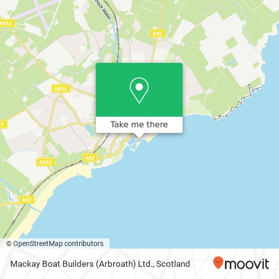 Mackay Boat Builders (Arbroath) Ltd. map