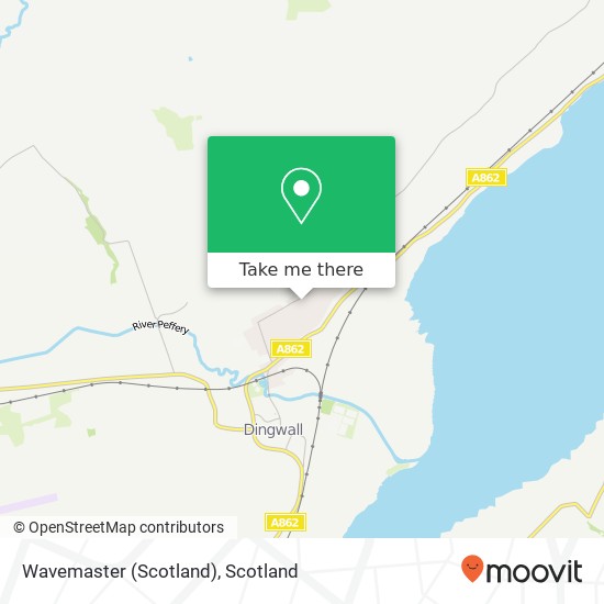 Wavemaster (Scotland) map