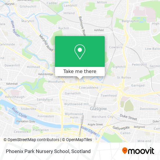 Phoenix Park Nursery School map