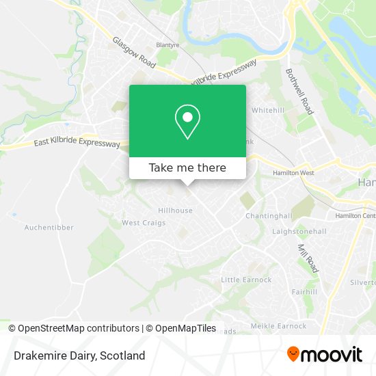 Drakemire Dairy map