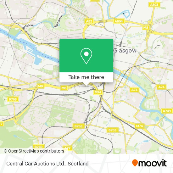 Central Car Auctions Ltd. map