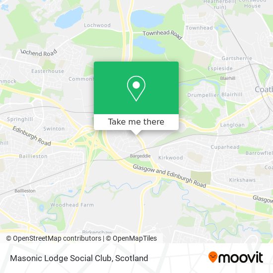 Masonic Lodge Social Club map