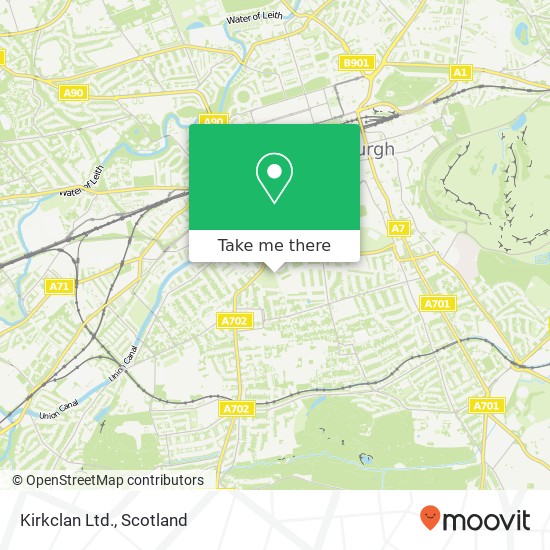 Kirkclan Ltd. map
