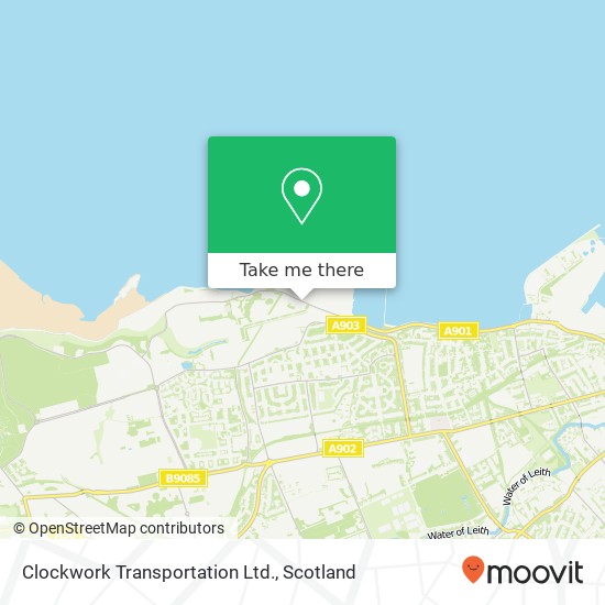 Clockwork Transportation Ltd. map