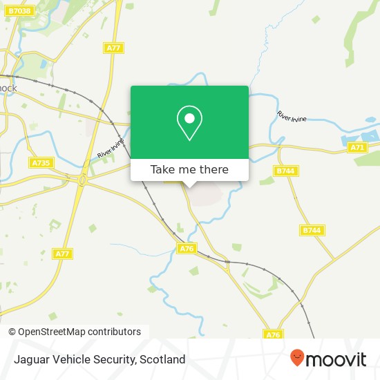 Jaguar Vehicle Security map