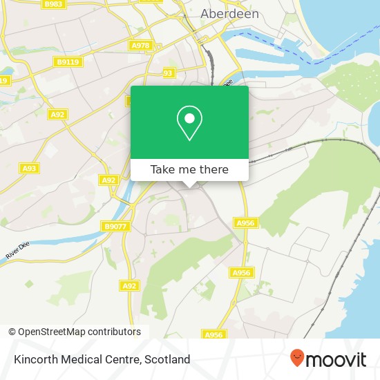 Kincorth Medical Centre map