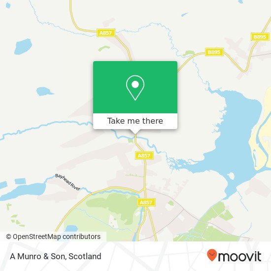 A Munro & Son map