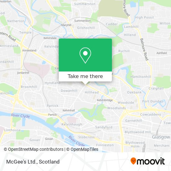 McGee's Ltd. map