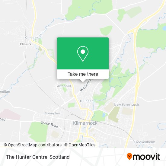 The Hunter Centre map