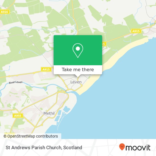 St Andrews Parish Church map