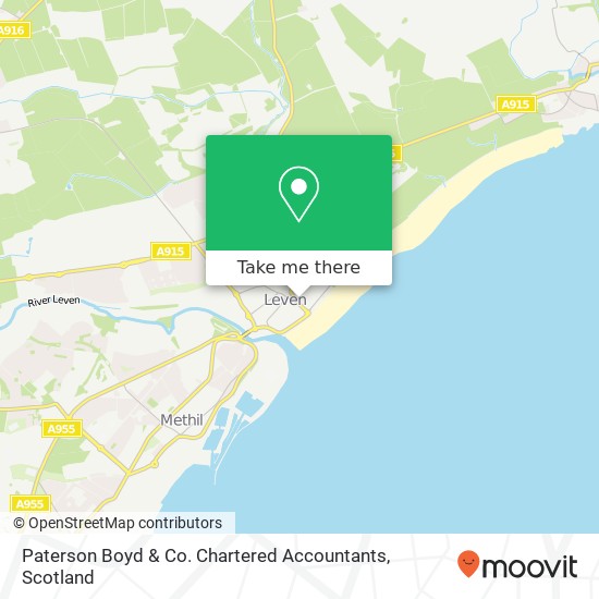 Paterson Boyd & Co. Chartered Accountants map