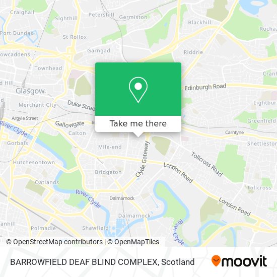BARROWFIELD DEAF BLIND COMPLEX map
