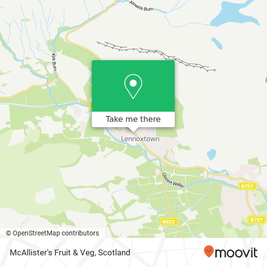 McAllister's Fruit & Veg map