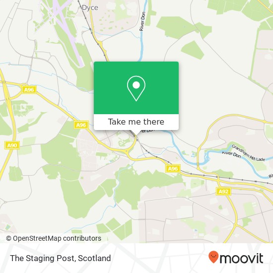 The Staging Post map