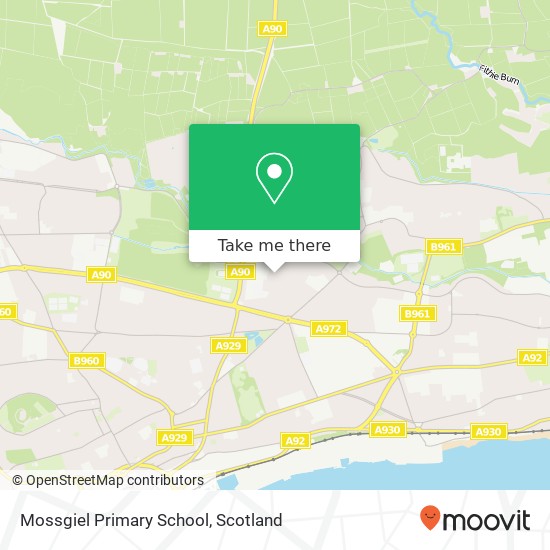 Mossgiel Primary School map