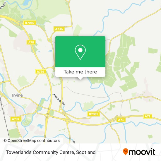 Towerlands Community Centre map