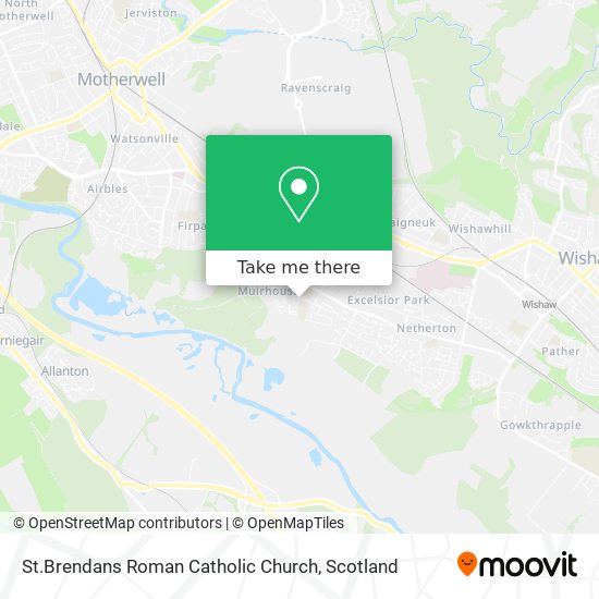 St.Brendans Roman Catholic Church map