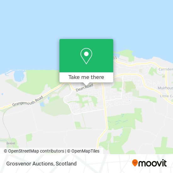 Grosvenor Auctions map