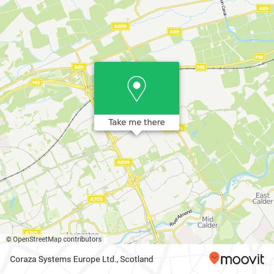 Coraza Systems Europe Ltd. map