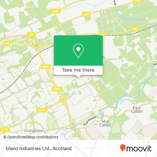 Gleno Industries Ltd. map