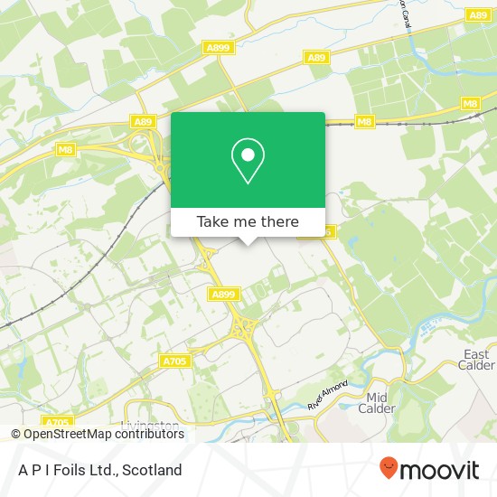 A P I Foils Ltd. map