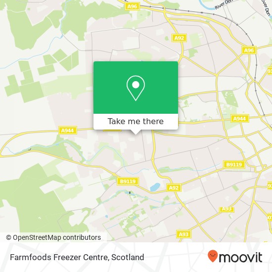 Farmfoods Freezer Centre map