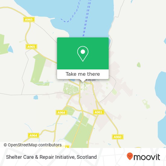 Shelter Care & Repair Initiative map