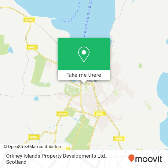 Orkney Islands Property Developments Ltd. map