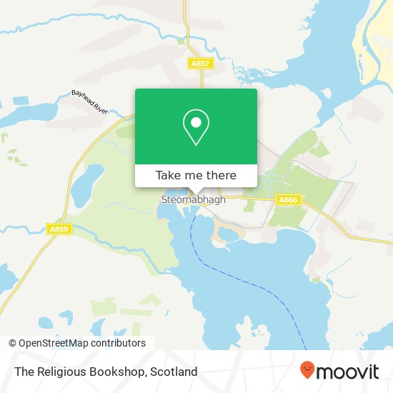 The Religious Bookshop map