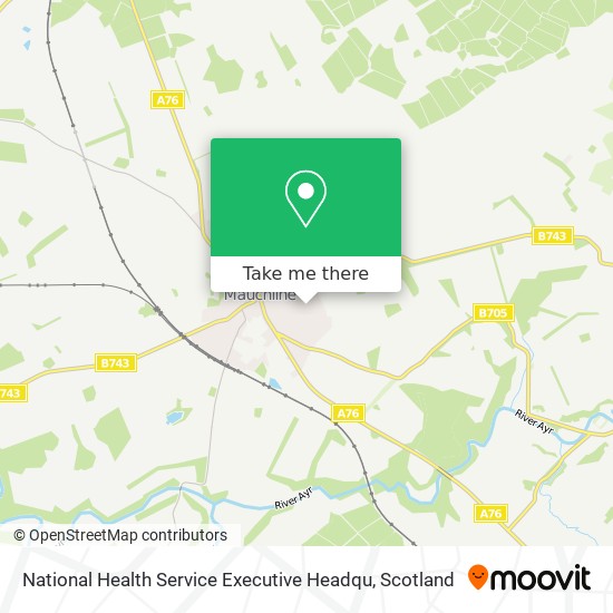 National Health Service Executive Headqu map