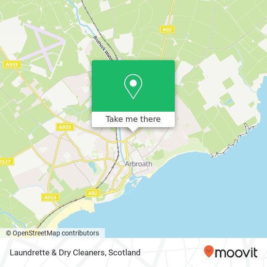 Laundrette & Dry Cleaners map