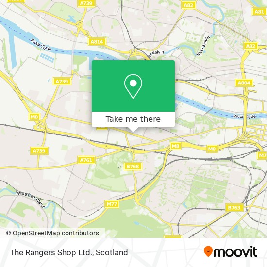 The Rangers Shop Ltd. map