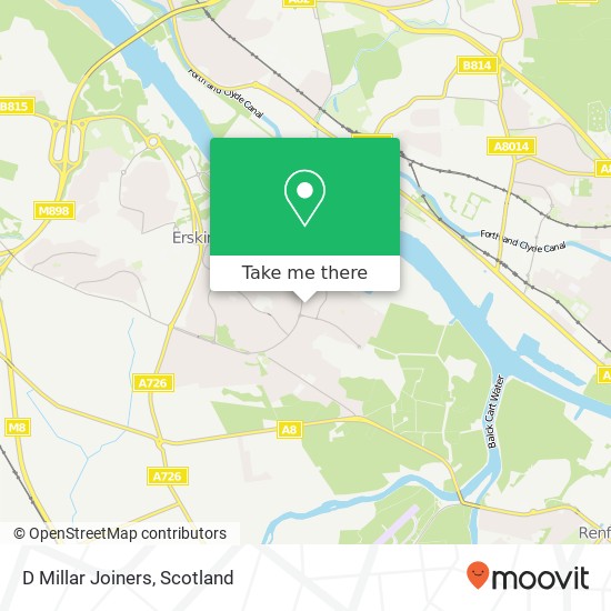 D Millar Joiners map