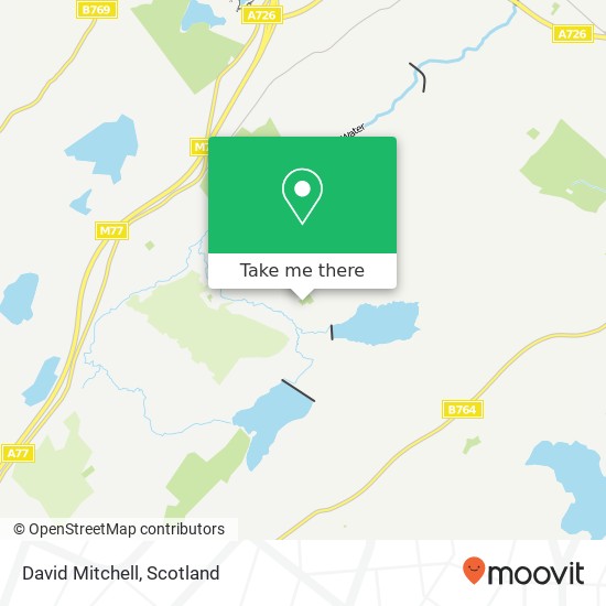 David Mitchell map