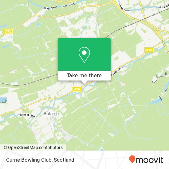 Currie Bowling Club map