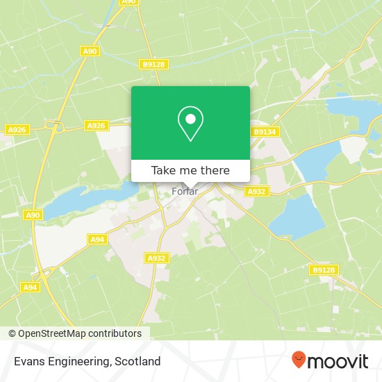 Evans Engineering map