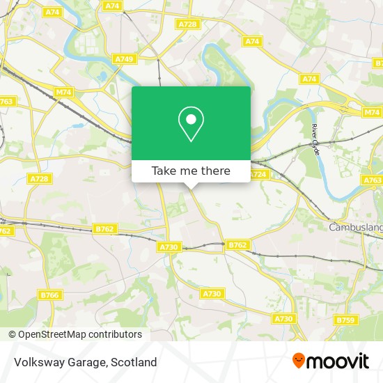 Volksway Garage map