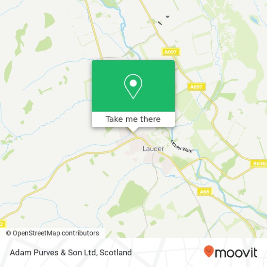 Adam Purves & Son Ltd map