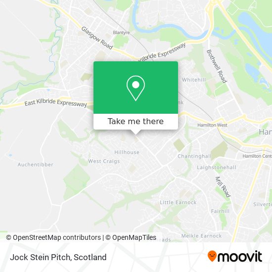 Jock Stein Pitch map