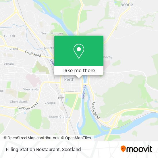 Filling Station Restaurant map